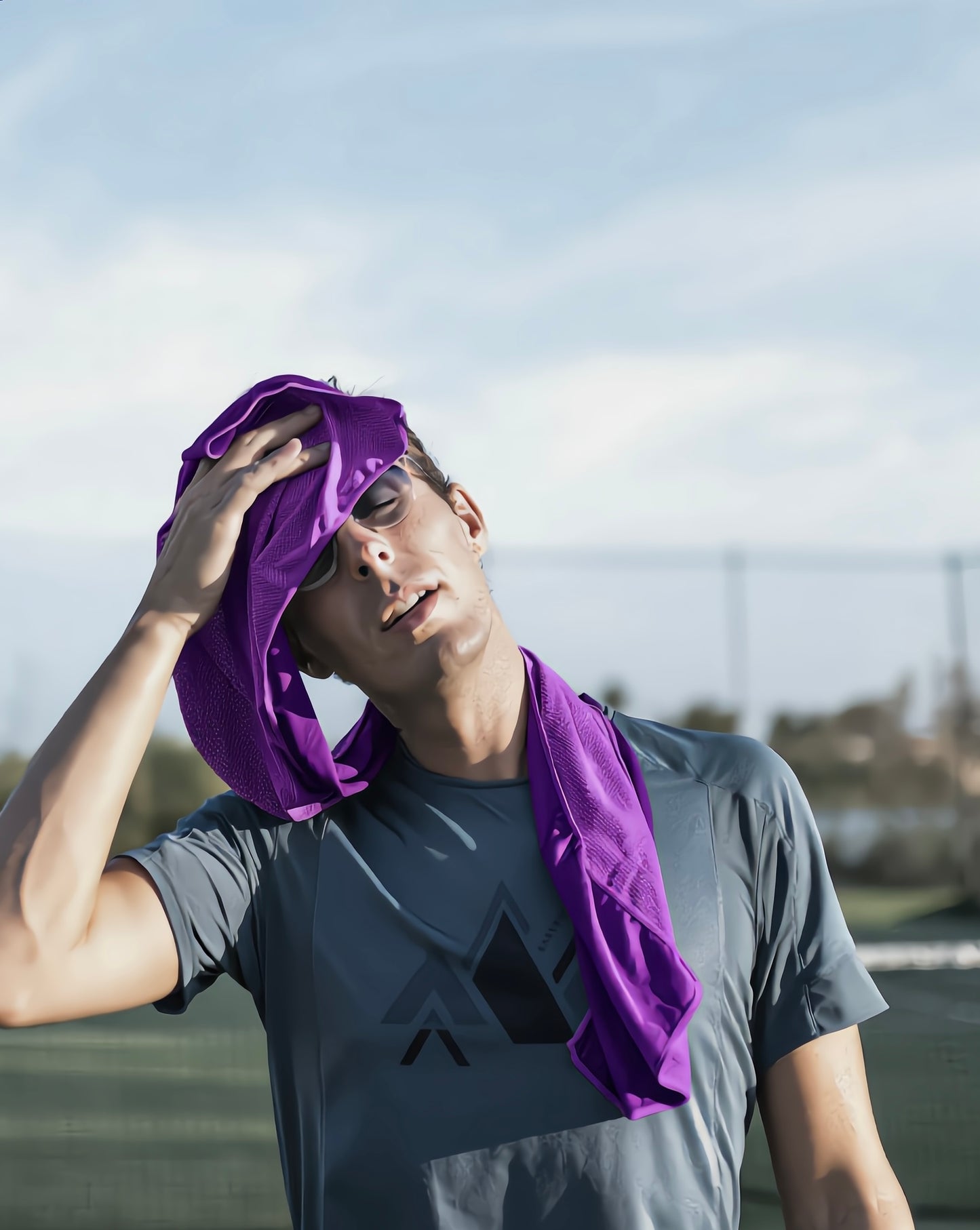 PlisUP™ Serviette Fraîcheur — Séchage Express & Sensation Glacée en 3 Secondes